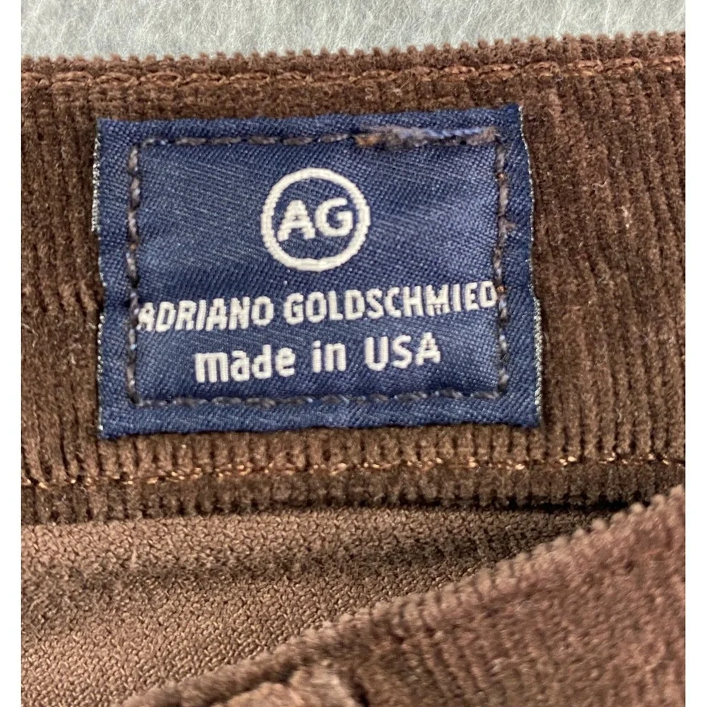 Adriano Goldschmied The Stevie Ankle Brown Corduroy 26R‎ (Fits 28) Preppy City